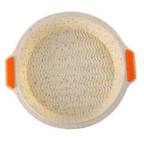 Forma Redonda Silicone Bolo Pão Torta 29cm Antiaderente