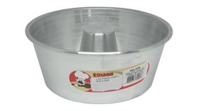 Forma Redonda Torta Suíça de Alumínio 20x8cm Roldan Forma Redonda Torta Suíça de Alumínio 20x8cm Roldan