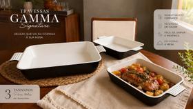 Forma Retangular 2,8L Revestimento Ceramico Le Mange 29x22x5 Forma Retangular 2,8L Revestimento Ceramico Le Mange 29x22x5
