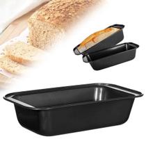 Forma Retangular De Metal Para Pão 183G Ud9 123Util Tamanho: 6Cm