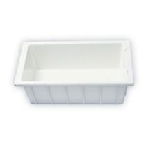 Forma retangular para queijo mussarela 4 kg crisan