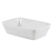 Forma Retangular sem Alça 17 cm Calorama Porcelana Schmidt Forma Retangular sem Alça 17 cm Calorama Porcelana Schmidt