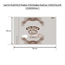 Forma + Saco Plástico Colomba Pascal De Chocolate + Fecho