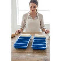 Forma Silicone 2 Moldes 10 Tijolos 3D Gesso Rustico 17x6cm Forma Silicone 2 Moldes 10 Tijolos 3D Gesso Rustico 17x6cm