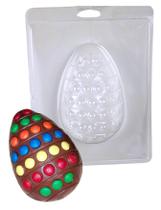 Forma Silicone 3 Partes P/ Chocolate Ovo Páscoa 350 G Pop It