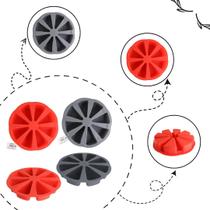 Forma Silicone 8 Fatias Para Bolo Torta Pão Doces e Salgados