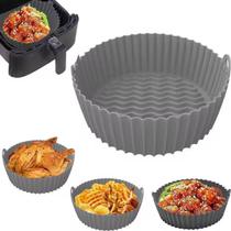 Forma Silicone Air Fryer Forno Microondas Fritadeira