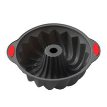 Forma Silicone Antiaderente Bolo Torta Pudim Reutilizável