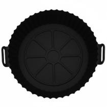 Forma Silicone Antiaderente Bpa Free Air Fryer Lovely Vibe COR:PRETA