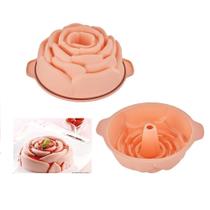 Forma Silicone Bolo Torta Rosa Decorativa 24cm Silikomart