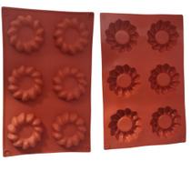 Forma Silicone Chocolate Doces 29x16cm Diversos Formatos
