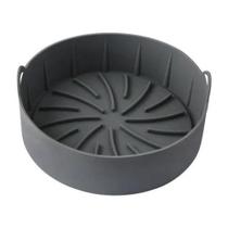 Forma Silicone Cozimento Com Alca Para Air Fryer Microondas