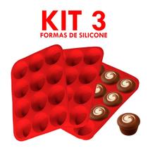Forma Silicone Cupcake 12 Cavidades Bolinho Redonda Cozinha Bolo Queijo Antiaderente Muffins Empada Forma Silicone Cupcake 12 Cavidades Bolinho Redonda Cozinha Bolo Queijo Antiaderente Muffins Empada