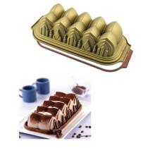 Forma Silicone Doce Gourmet Sobremesa Cathedral Silikomart Forma Silicone Doce Gourmet Sobremesa Cathedral Silikomart