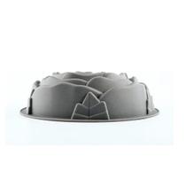 Forma Silicone Flor Rosa Cinza 24,5x6,8cm - James.F