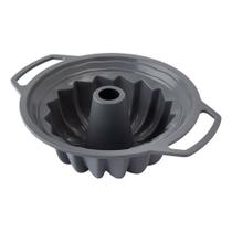 Forma Silicone Furada Decorada Bolo Doces Confeitaria