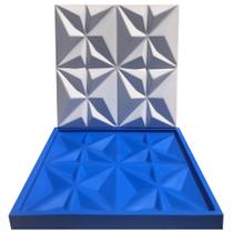 Forma Silicone Gesso Parede 3D - Cullinans Moderno