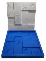 Forma Silicone Gesso Parede 3D - Rustik