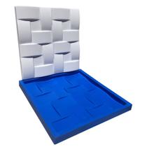 Forma Silicone Gesso Parede 3D - Trançado Forma Silicone Gesso Parede 3D - Trançado