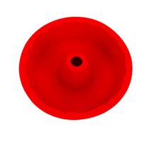 Forma Silicone Redonda Pudim Assadeira Assar Torta Bolo Pudim Air Fryer Grande Central Pães Doces Mousse