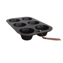 Forma Silicone Retangular Bolo Bolinho Cupcake Escolha A Cor