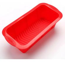 Forma Silicone Retangular Pão Caseiro E Bolo Antiaderente