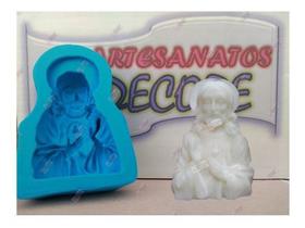 Forma Silicone Sabonete Resina 10 - Jesus - Decore Artesanatos SP