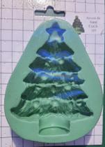 Forma Silicone Sabonete Resina 251 - Arvore de Natal