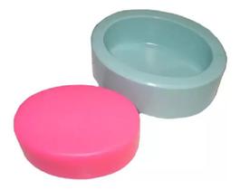 Forma Silicone Sabonete Resina 870 - Tradicional Oval 45g