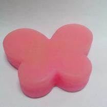 Forma Silicone Sabonete Resina 97 - Borboleta Lisa Forma Silicone Sabonete Resina 97 - Borboleta Lisa