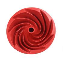 Forma Silicone Vulcão Espiral 24X9Cm Bolos Flan