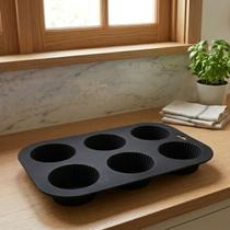 Forma Siliconeflexível Bpa Free Desenforma Fácil Lovely Vibe COR:PRETO
