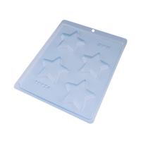 Forma Simples Bombom Estrela Grande BWB10 Un. Chocolates, Doces e Lembrancinhas Cód10024