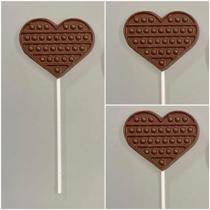 Forma Simples Crystal Forming Coração Lollipop it (3518)