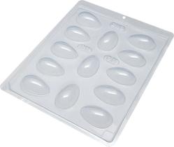 Forma Simples de Acetato Ovo 20g Liso 68 BWB Rizzo Confeitaria Forma Simples de Acetato Ovo 20g Liso 68 BWB Rizzo Confeitaria