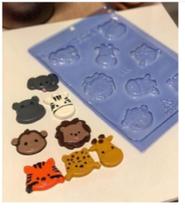 Forma simples para chocolate Animais BWB 9912