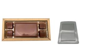 Forma Simples Para Chocolate Placa Lisa COD:244 Crystal Forming