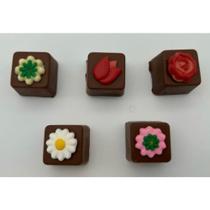 Forma Simples Para chocolate Topping Flor 2 Cod:1224 Crystal forming