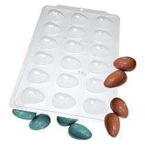 Forma Simples Semiprofissional para Chocolate BWB Ovo liso 30g (3622) Forma Simples Semiprofissional para Chocolate BWB Ovo liso 30g (3622)
