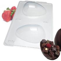 Forma Simples Semiprofissional para Chocolate BWB Ovo Liso 350g (3627)