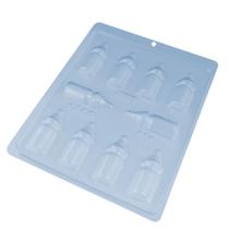 Forma Simples Tradicional Bombom Mamadeira 10 Un. BWB Chá Revelação e Maternidade Cód1356