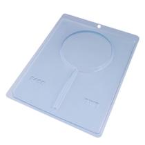 Forma Simples Tradicional Pirulito Redondo Grande 10 Un. BWB Chocolate e Artesanato Cód9465