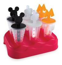 Forma Sorvete Picolé Infantil Kids Mickey Mouse 6 Picolés - Plasutil