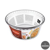 Forma Soufle 2,4L Vidro Temperado Marinex Grande Forma Soufle 2,4L Vidro Temperado Marinex Grande