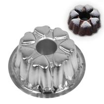 Forma Suiça Coração De Aluminio Caparroz 22X10Cm