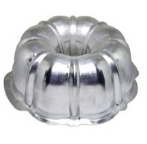 Forma Suíça Decorada 1 (18x7,5cm - Média - Alumínio) Bolos Doces Pudim Tortas Gelatina Sobremesa