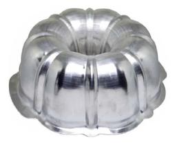 Forma Suíça Decorada 1 (22x7,5cm) Bolos Doces Pudim Tortas Gelatina Sobremesa