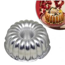 Forma Suíça N 2 Decorada Em Alumínio / Bolo Decorado