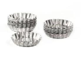 Forma torta crespa fundo falso 4 cm (alum) c/12 caparroz Forma torta crespa fundo falso 4 cm (alum) c/12 caparroz