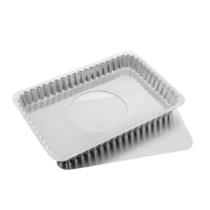 Forma torta crespa quadrada 23x3cm fundo falso caparroz Forma torta crespa quadrada 23x3cm fundo falso caparroz